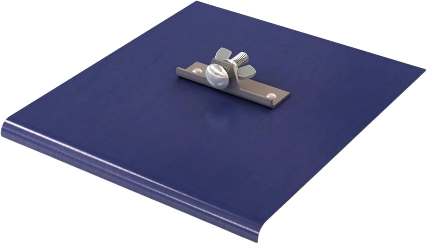 Bon Blue Steel Walking Edger Concrete Edging Tool 9 in. x 10 in. with 3/8 in. Radius and 1/2 in. Depth Two-Way Flatwork Sidewalk Slab Finishing Edger - Handle Sold Separately