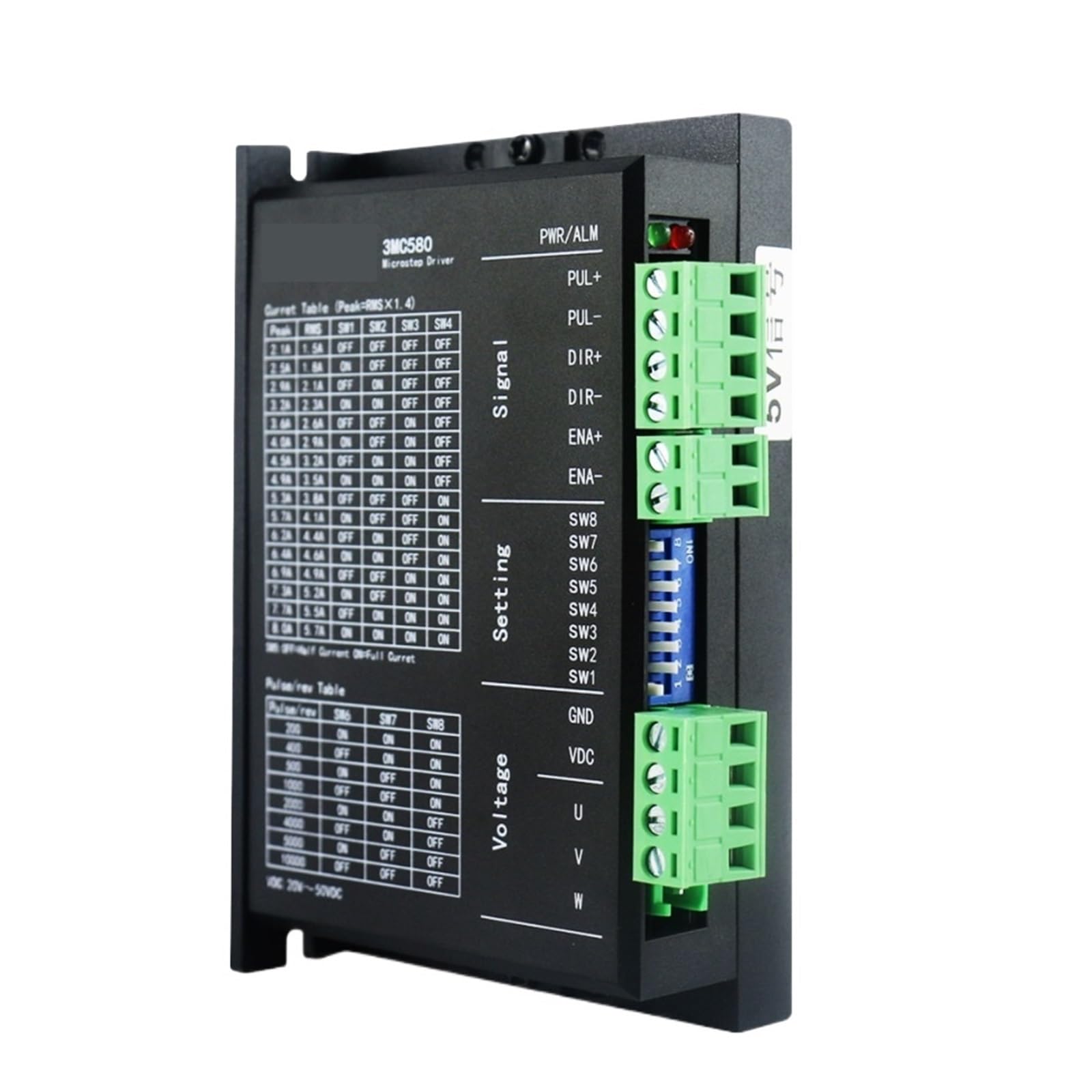 Driver de moteur pas à pas triphasé Nema 23 DC20V-50V 8A pour machine CNC