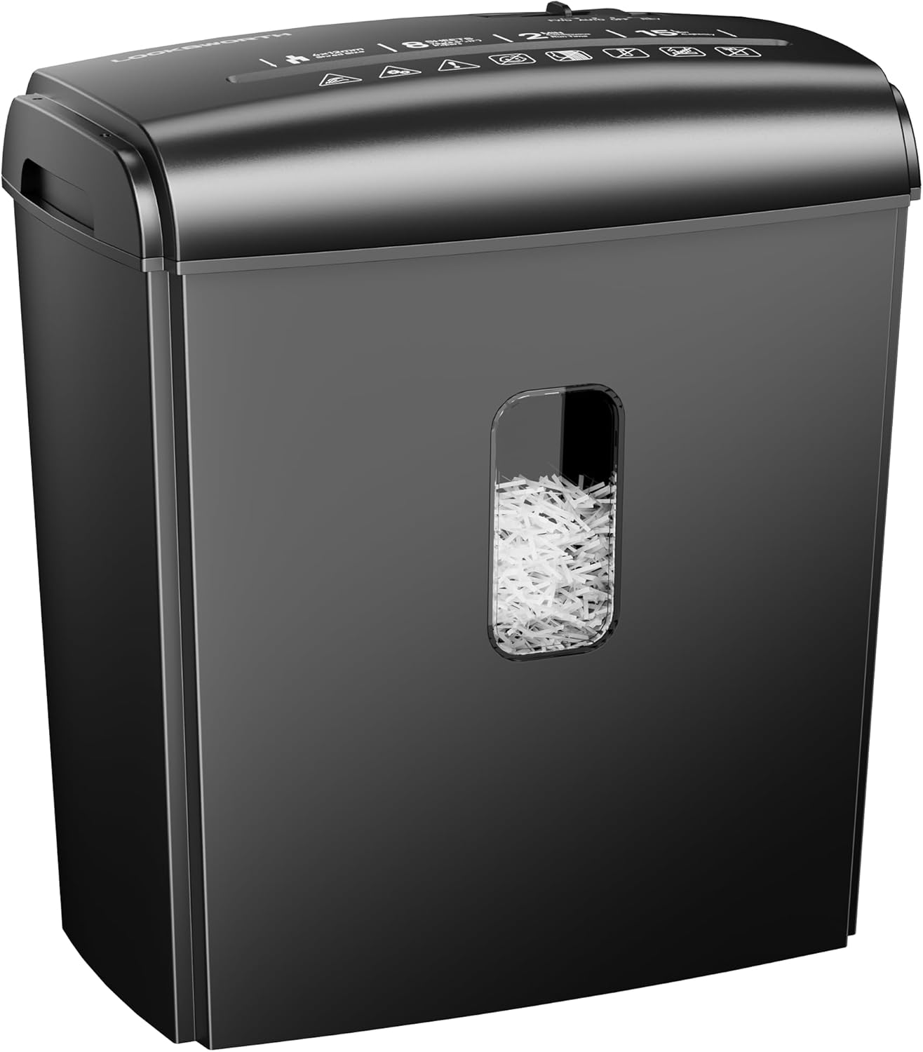 8-Sheet Micro Cut Paper Shredder...