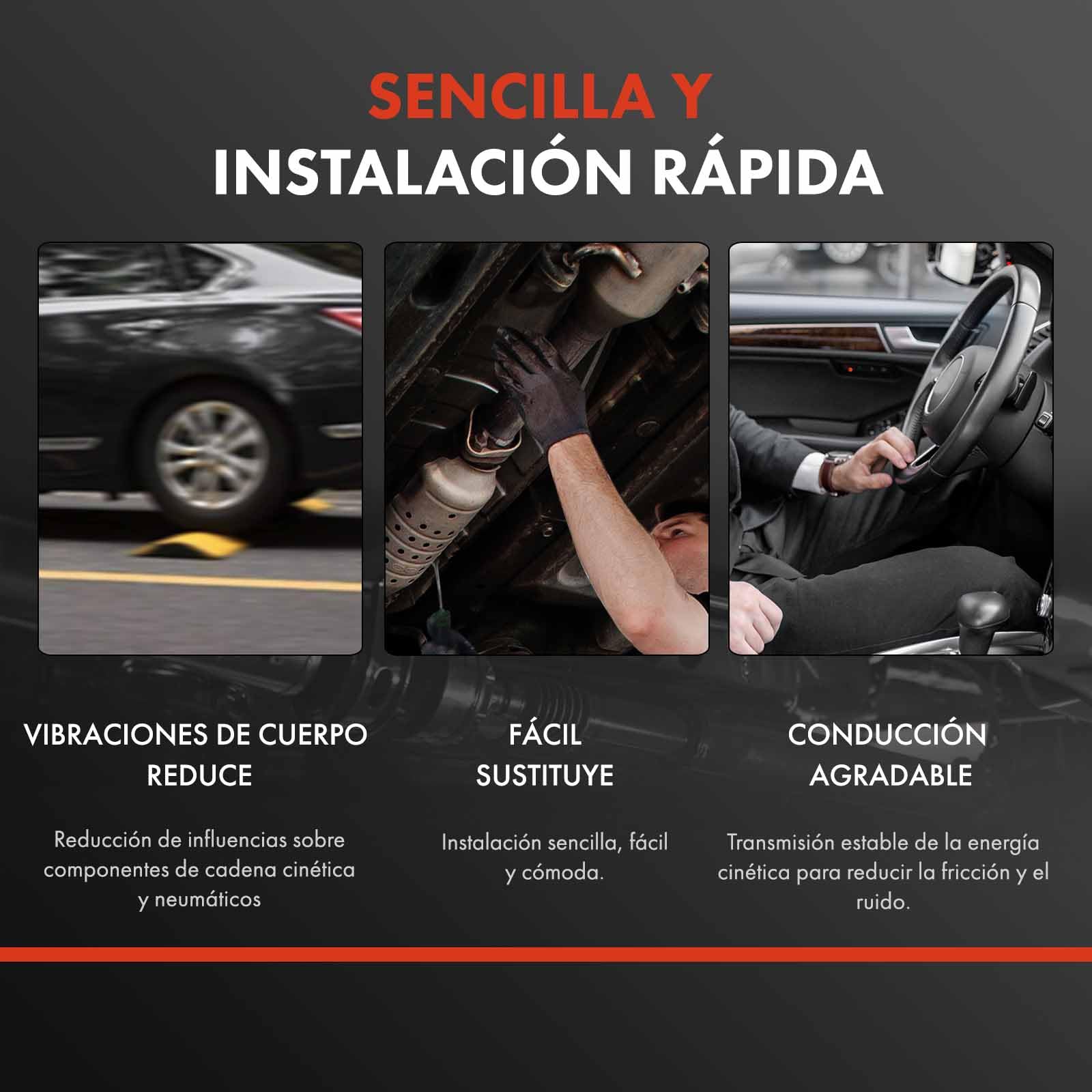 Frankberg Árbol cardán Árbol de transmisión Compatible con Vito/Mixto Furgoneta W639 109 CDi Vito Bus W639 109 CDi Replace# A6394103006,6394103006