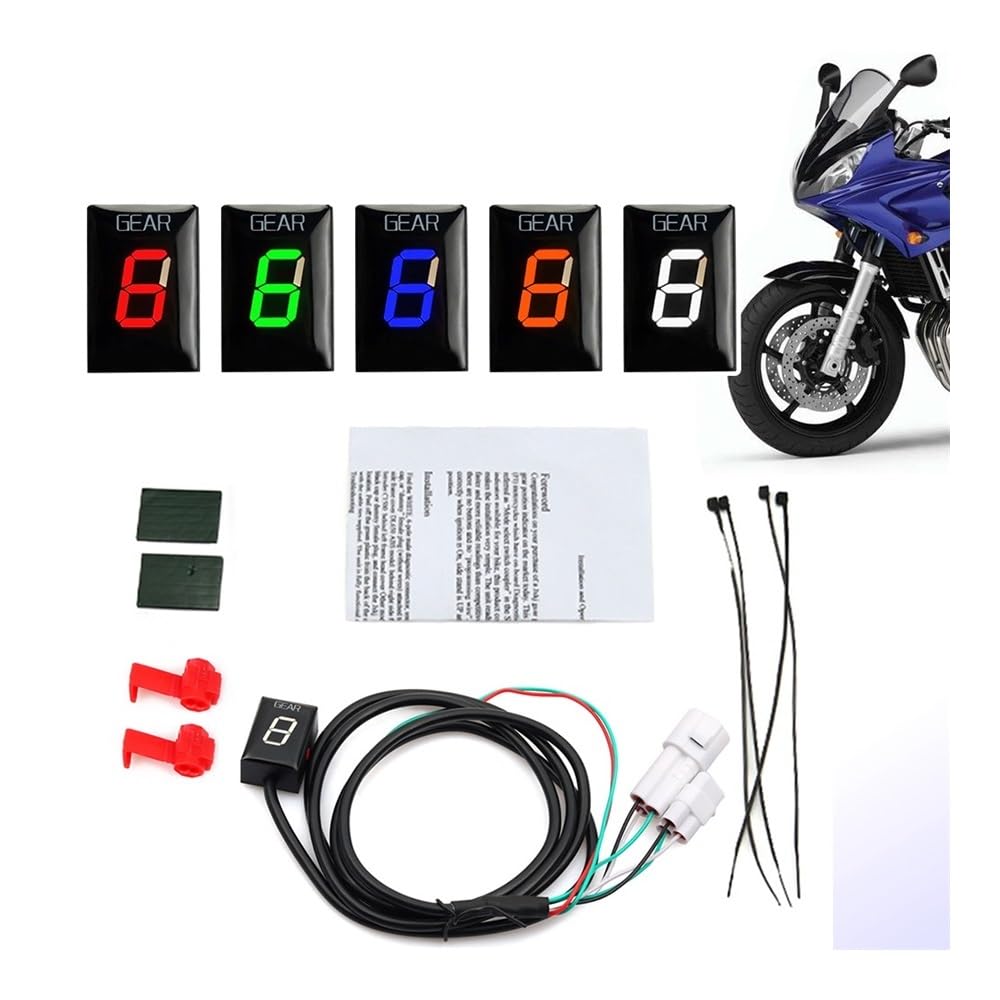 Indicatore Marcia Moto Indicatore Di Marcia Per Yam&aha FZ8 FZ16 FZ6 FZ-6 FZ6R FZ1 FZ1N Stryker Fzh150 Fzn150 Ralder Roadllner Accessori Moto Velocità