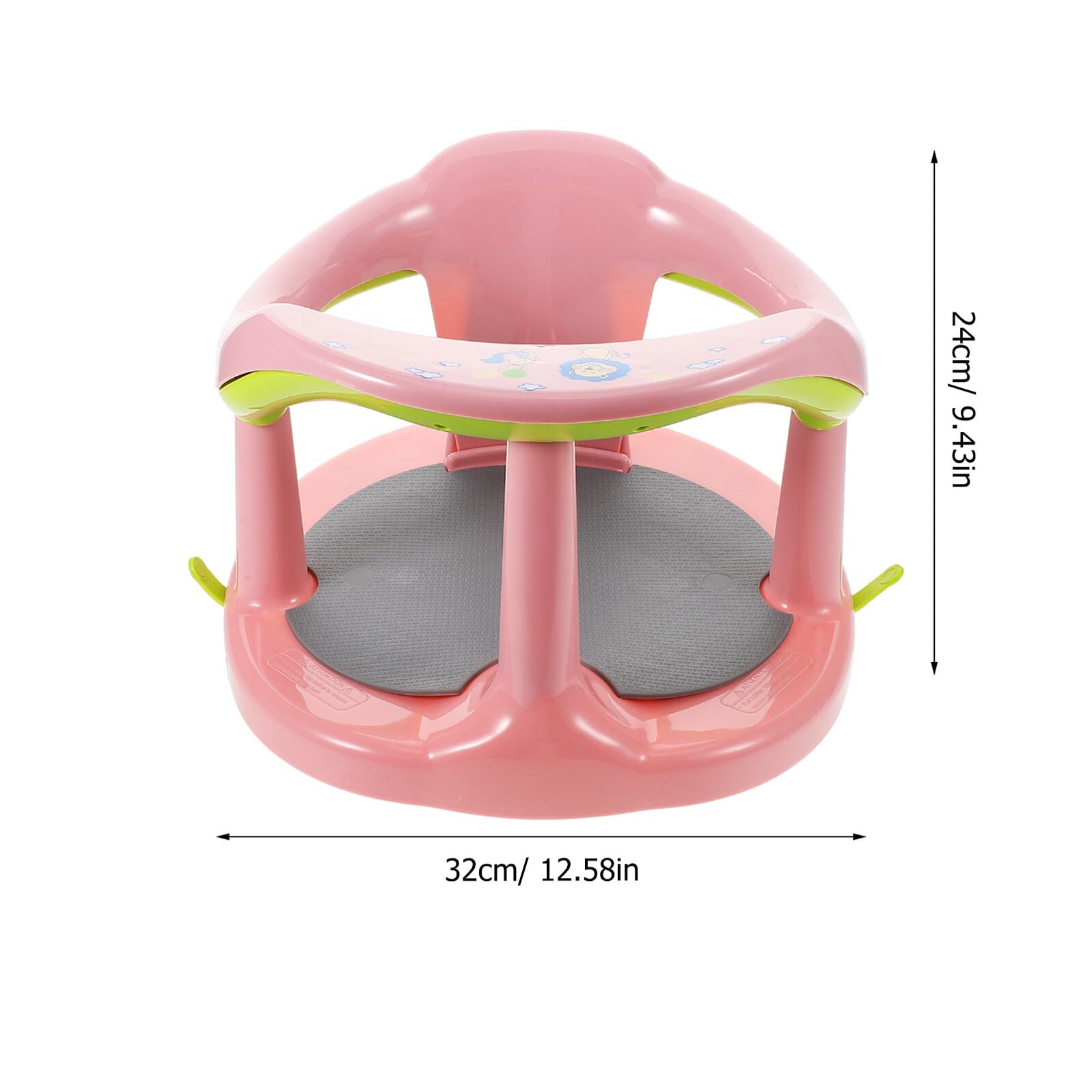 FRCOLOR de Baño para Niña Antideslizante y Portátil y Reclinable para Recién Nacidos Material y Diseño Compacto para y Ahorro de Espacio