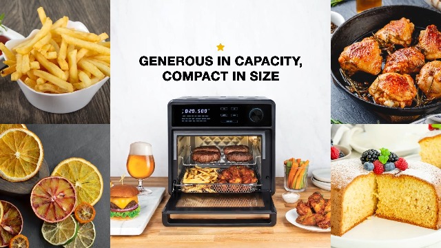 【美品】 ①Qi4D MAX （1W:9°） : 50R Amazon.com: Kalorik MAXX® Touch 16 Quart Air Fryer Oven, 9-in-1