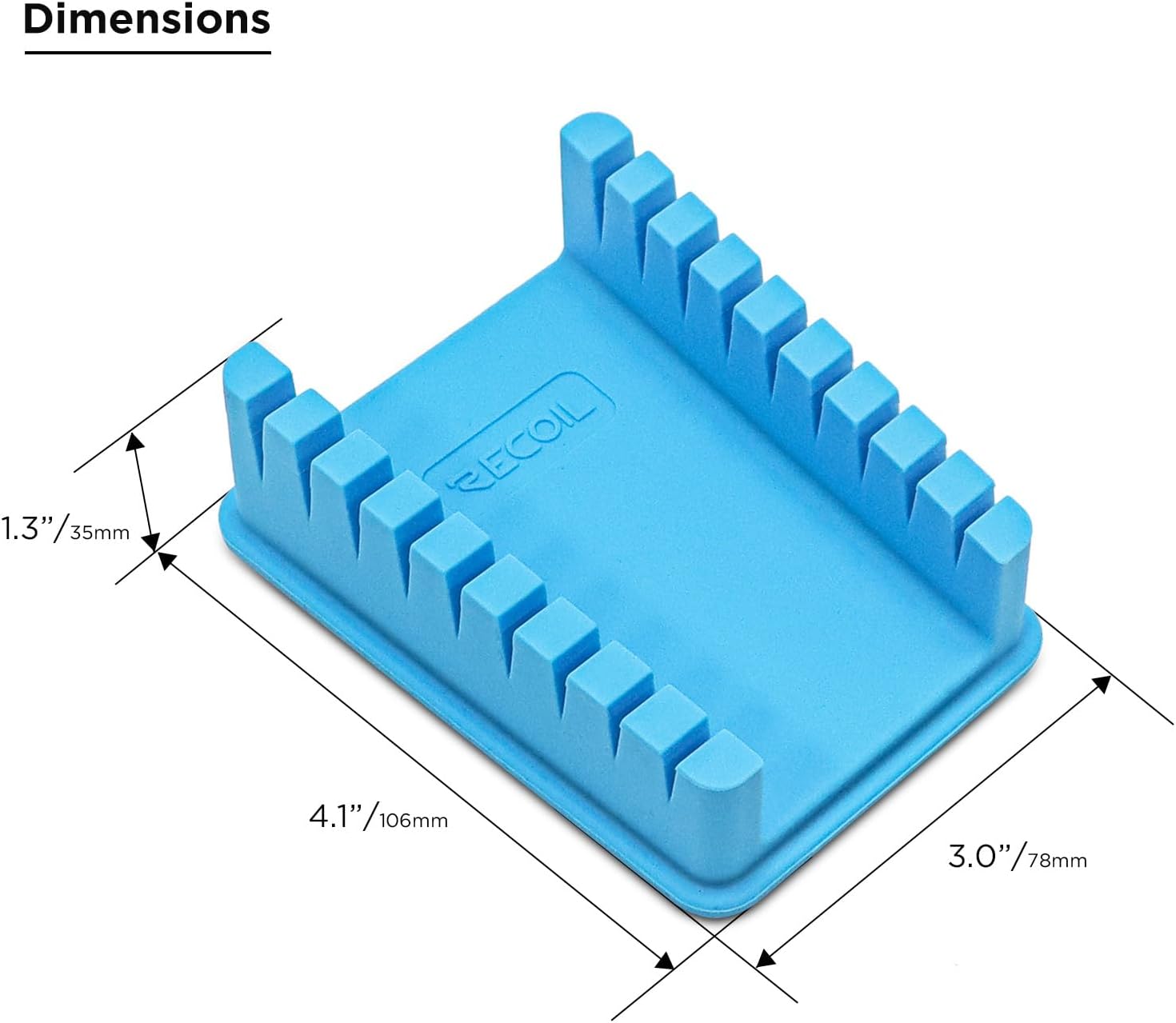 Recoil SWSL Soldering Wire Holder Leads Clamp Stand with Neo Magnets Base Heat Resistant Silicone