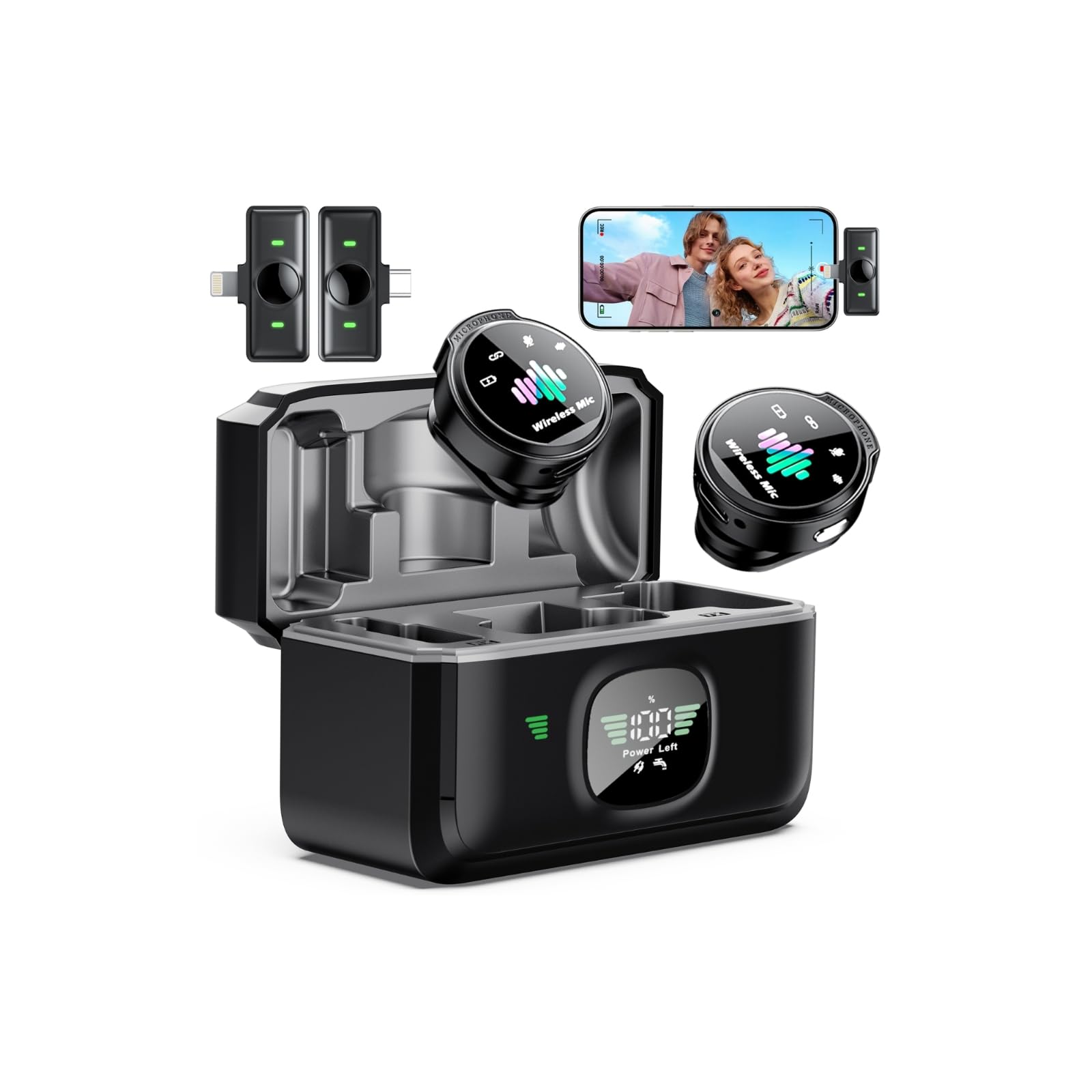 FGRLJFGLK J6 wireless lavalier dual