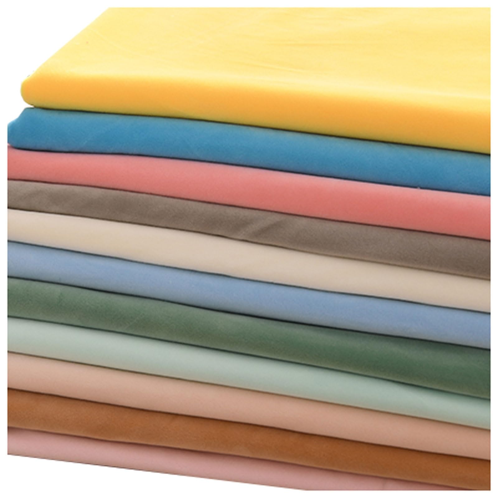 FBANULPEX Assorted Colors Stretch Velour Material, Velour Polar Fleece Velvet Fabric For Blinds Costumes Crafts Covers Multicolor Multi Sizes(Green 4)