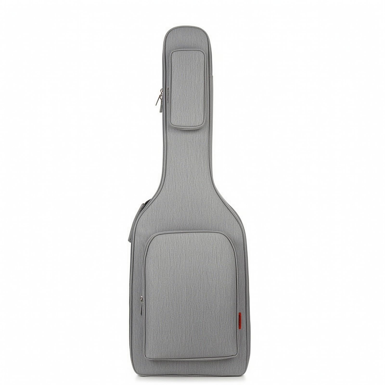 Custodia Chitarra Elettrica Borsa Custodia Sacca Copertura Design Leggero E Slanciato con Spallacci Imbottiti Regolabili, Array, Elettrochitarra Borsa Grigio Chiaro