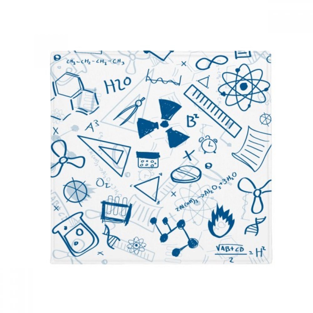 Tapis de sol chimie 80 cm carré antidérapant pour animaux et maison