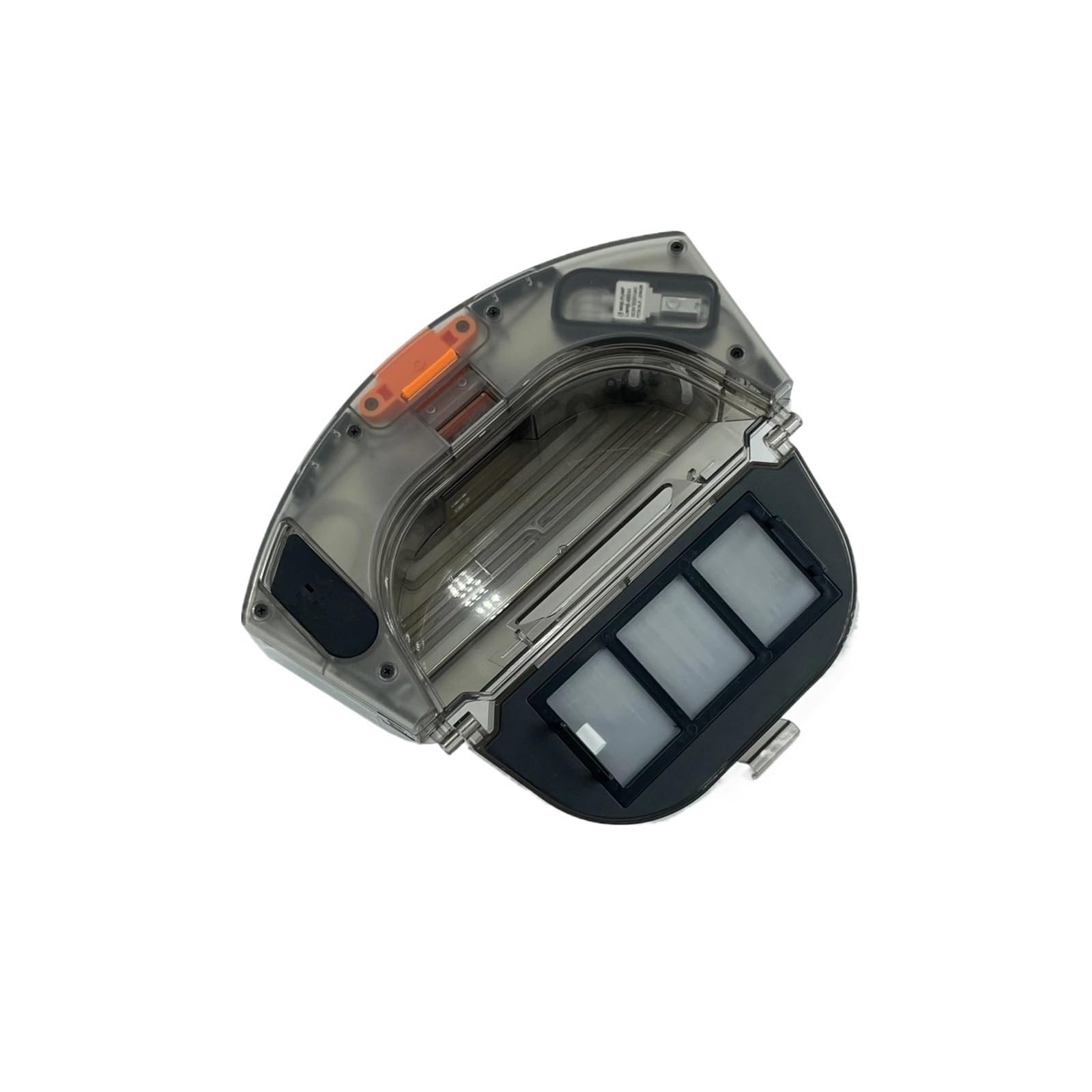 Original For Viomi S9 UV Alpha Deux-en-un Réservoir D'eau Boîte À Poussière Balayage Et Traînage Robot R1 Accessoires Boîte À Poussière (avec Filtre)(Black L)