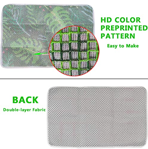 Latch Hook Kits For Adults, Latch Hook Kit, Rug Making Kit With Printed Canvas And Latch Hook And Precut Yarn, Diy Rugs For Kids #TOP3