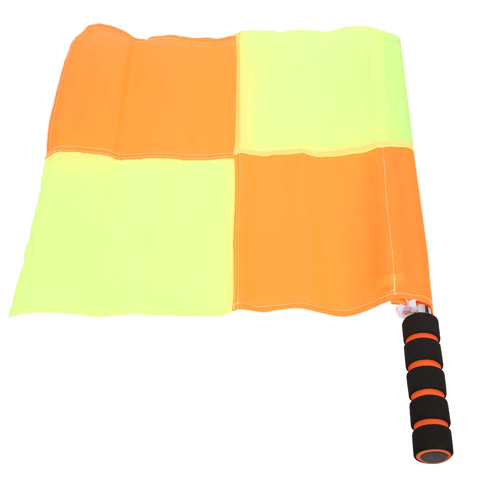 SUNGOOYUE Drapeaux D'arbitre VGEBY, 2 Drapeaux de Juge de Ligne avec Sac de Rangement pour L'entra?Nement de Football