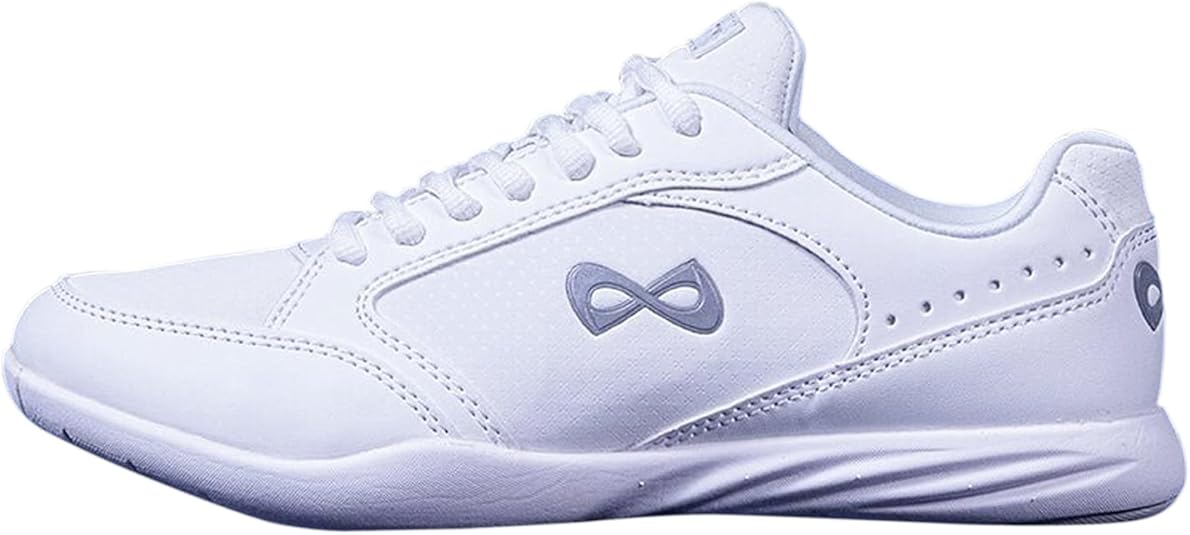 Nfinity Women's Premium Sneakers - Breathable Cheer Shoes, Lightweight & Flexible - Memory Foam Insole for Superior Comfort - Fearless Athletic Shoes