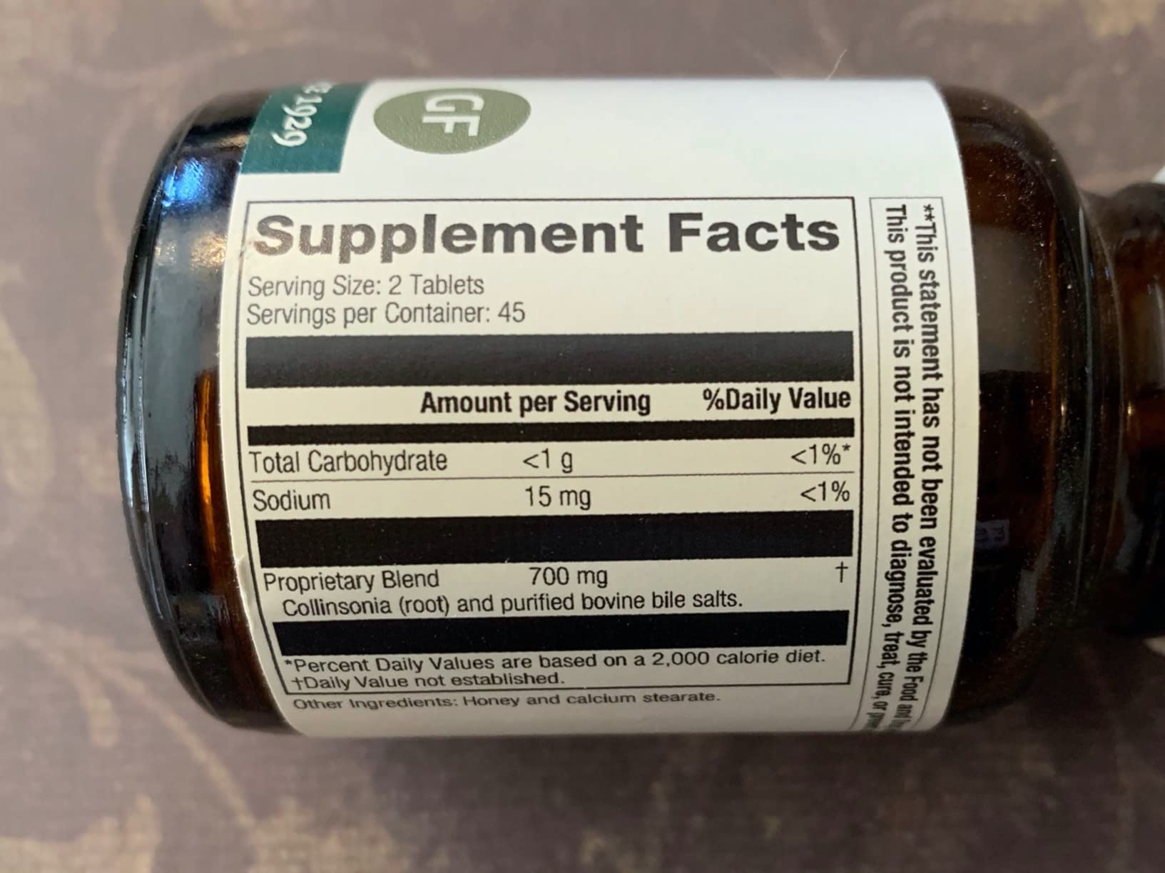 Standard Process Cholacol Gallbladder Support Supplement