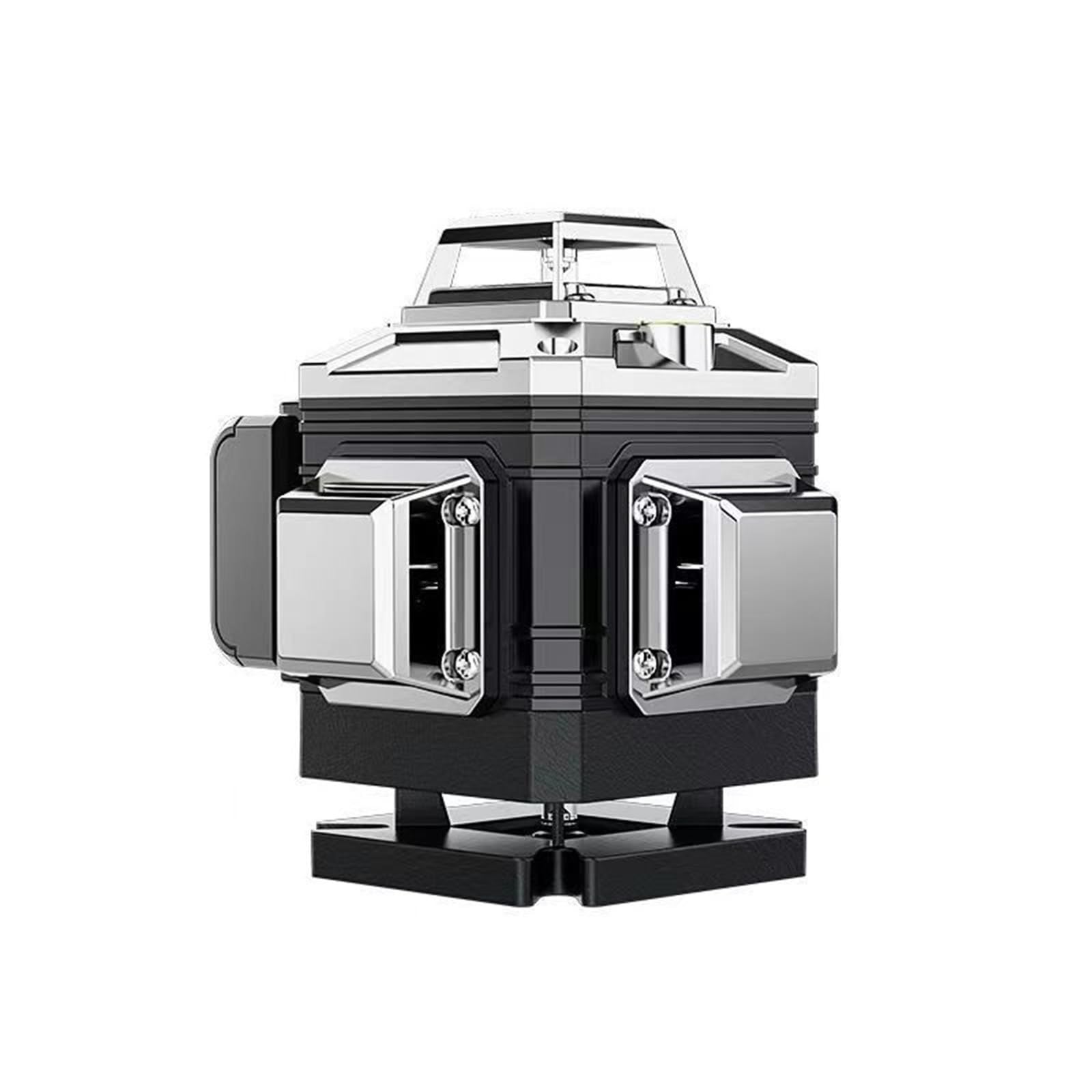 Livello laser, Livello laser 4D 8/12/16 linee Modalità impulso telecomando professionale super potente linea verde,per la lavorazione del legno(16lines)