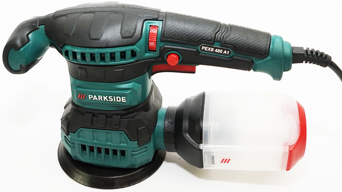 Parkside® Levigatrice Orbitale PEXS 480 A1, 480 W, Smerigliatrice