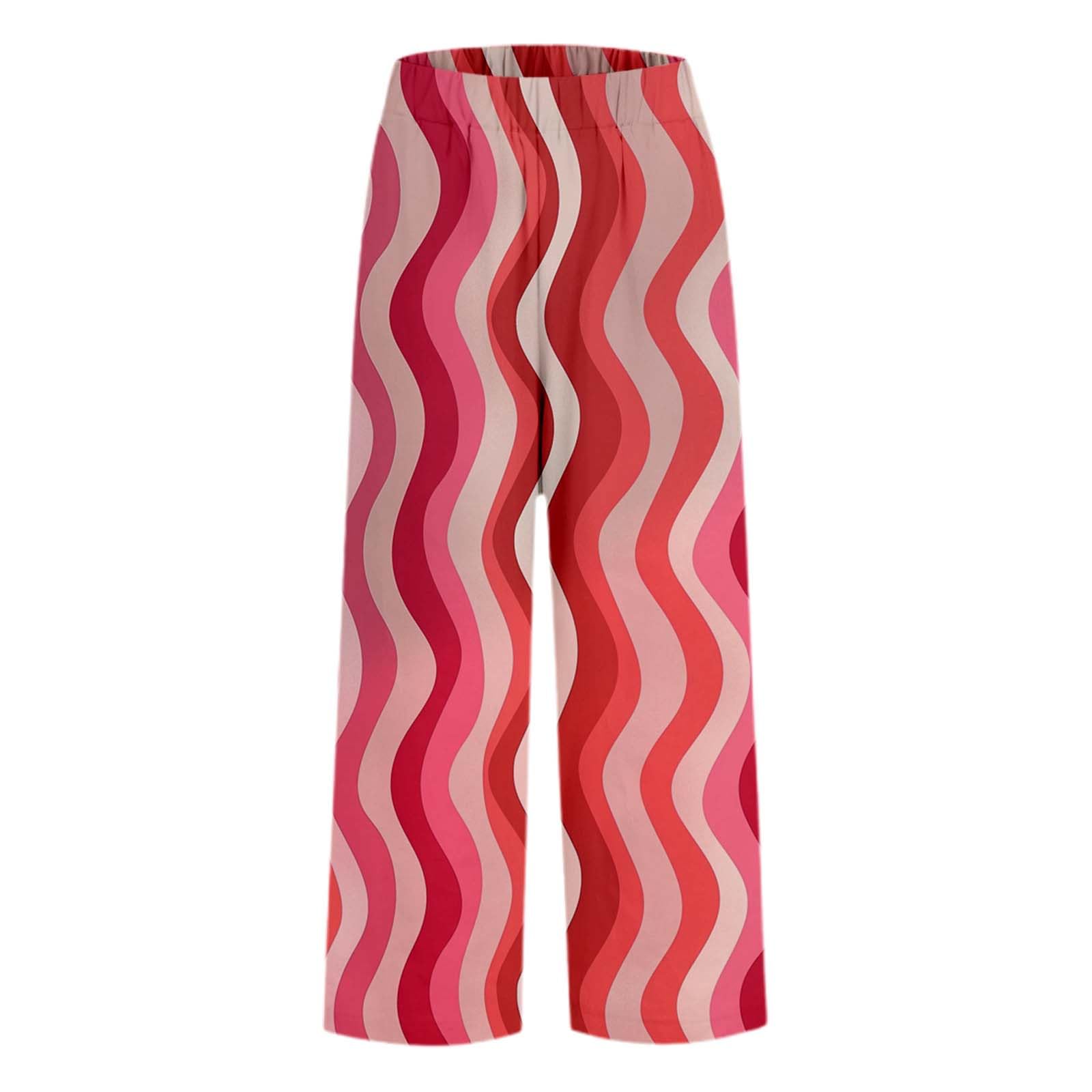 Lässige Damen Sommerhose mit modischem Print für Bequeme Freizeitaktivitäten entspannte Alltagstage