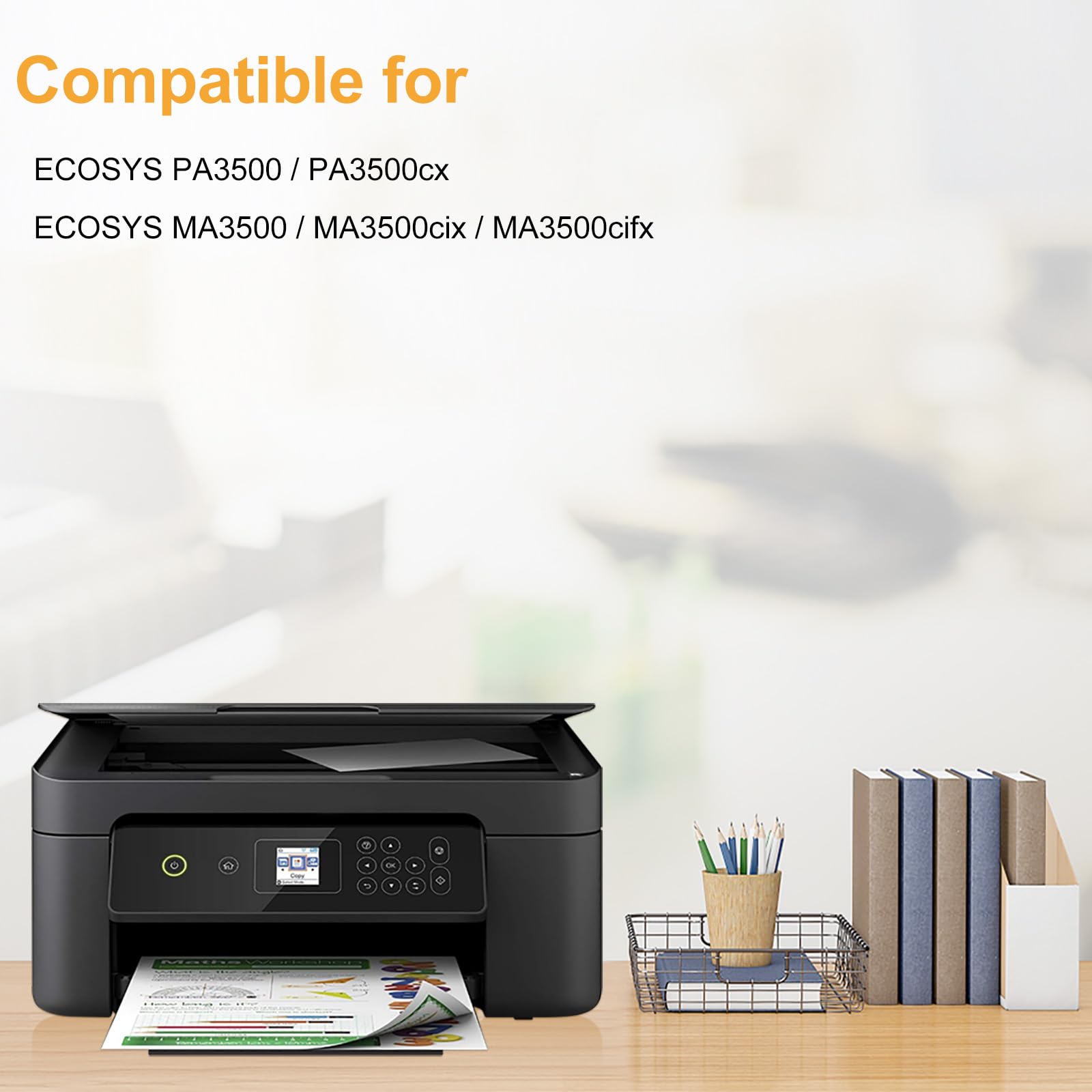LeciRoba TK5370 - Toner per Kyocera TK-5370 TK 5370 TK5370, per stampante Kyocera ECOSYS MA3500 MA3500cix MA3500cifx PA3500cx (4 pezzi)