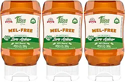 Kit 3 Mel Vegano Zero Açúcar Mel-Free Mrs Taste 280g