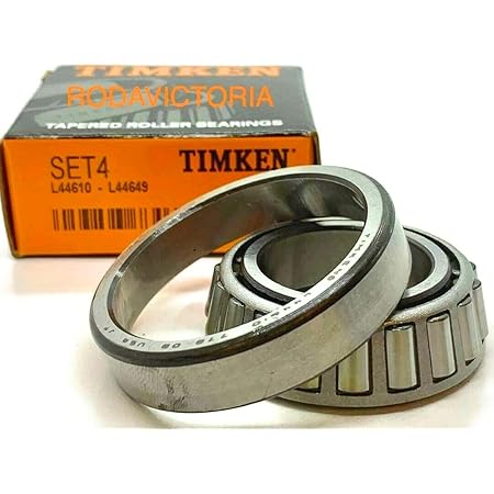 SET4 L44649/L44610 Cuscinetto A Rulli Conici Set Di Coni E - Foto 3