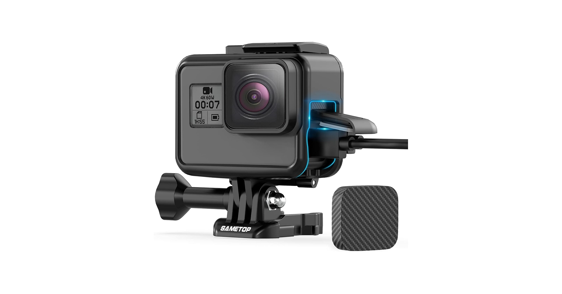 GoPro HERO 7 Silver&3wayマウント Amazon.com : Sametop Case Housing Frame Mount Compatible