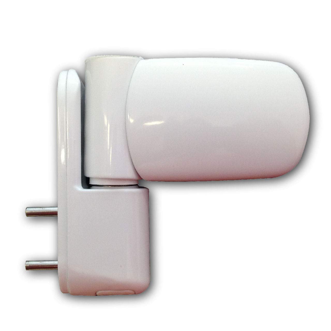 AvocetUPVC 3D Door Flag Hinge - White - ET3D