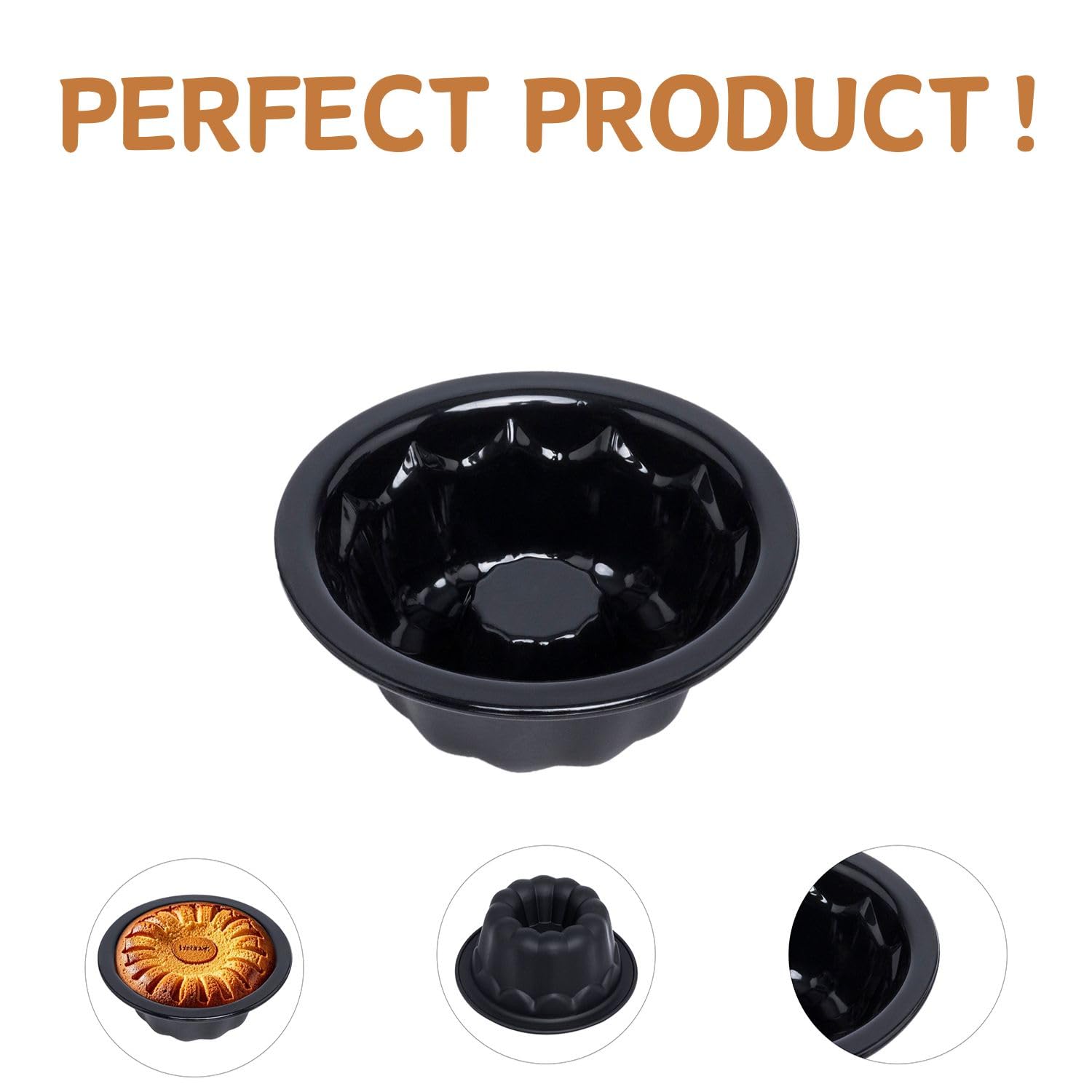Paquete de 50 mini moldes de silicona de 4 pulgadas para mini moldes de flan para hornear y hornear, molde reutilizable para hornear pasteles de calabaza, gelatina, brownies, apto para horno y