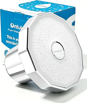 Ontulor Filtered Showerhead, High Pressure Shower FilterChrome