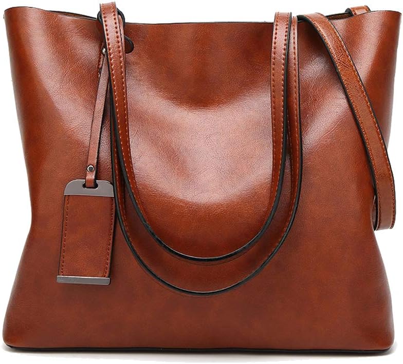 Coolives Tote Sac Cabas En Cuir Pu Pour Femme Verticale Sacs À Main