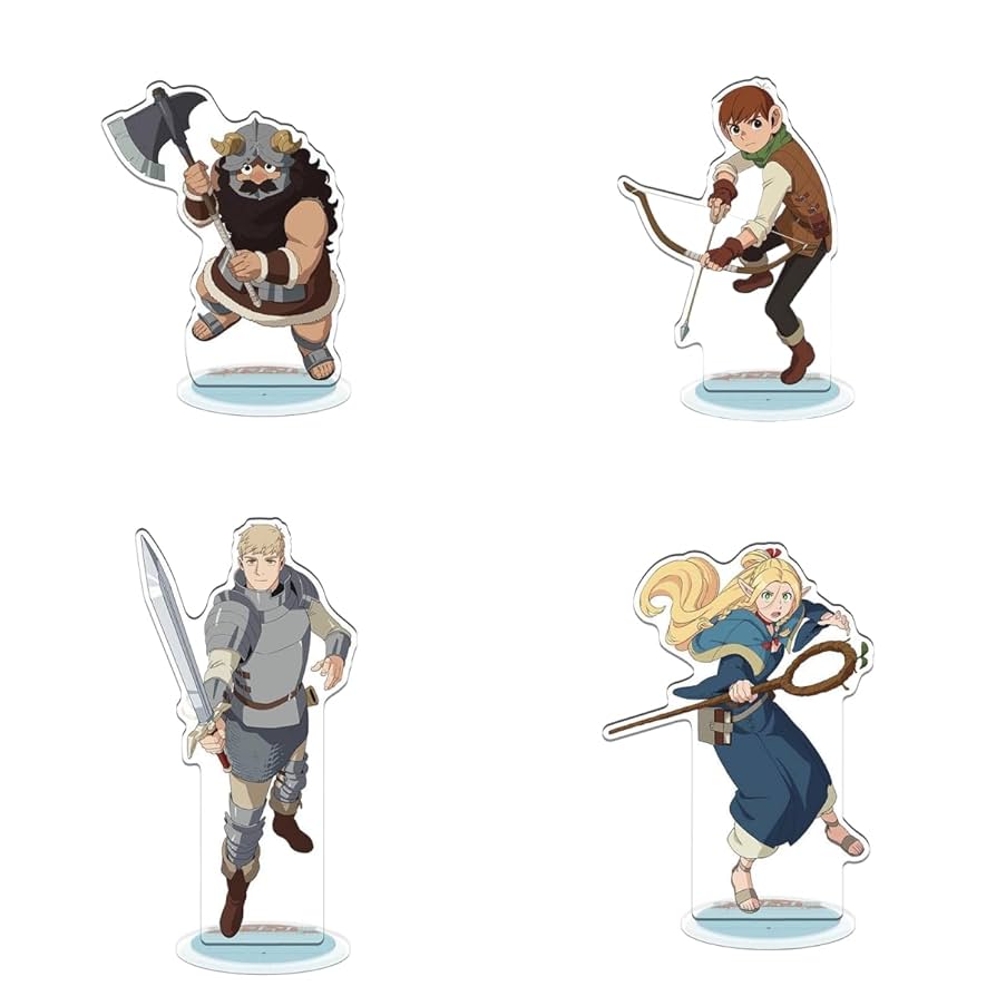 ダンジョン飯 キーホルダー チルチャック 10点セット Amazon.co.jp: NUBRO ダンジョン飯 福袋 マルシル ライオス チル