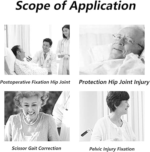Miniatura 6 de Soporte de ortesis de cadera, dispositivo de fijación de protección articular, soporte estabilizador de cadera para ciática, artritis, músculos