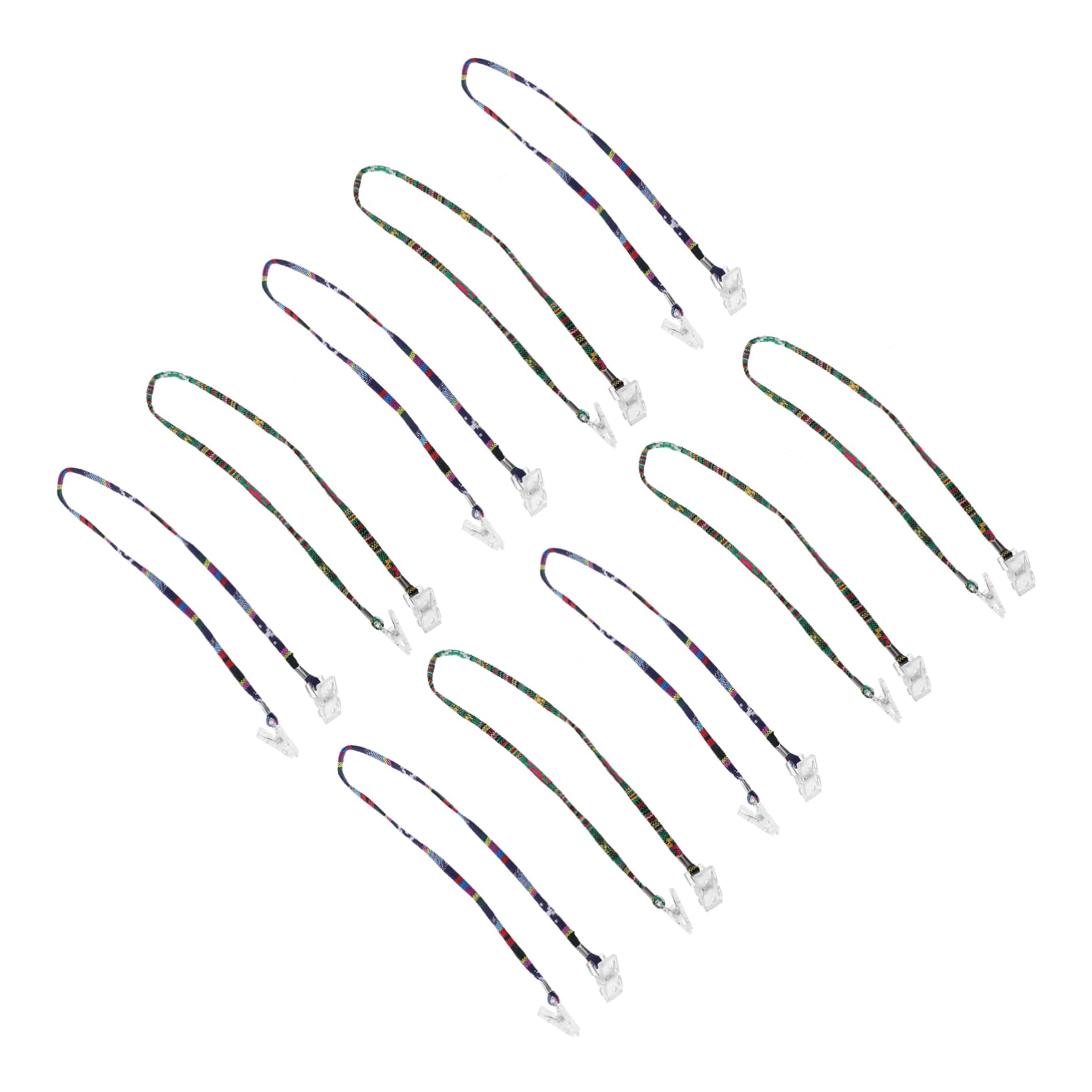 GRIRIW Pcs Napkin Clips Chain for Adults Ethnic Style Napkin Holder Bib Clips for Dinner Salon Feeding