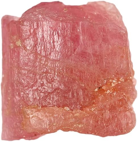 GEMHUB Cristal curativo en bruto natural de turmalina rosa áspera de 2.95 quilates para múltiples usos, Gema, Turmalina mejorada