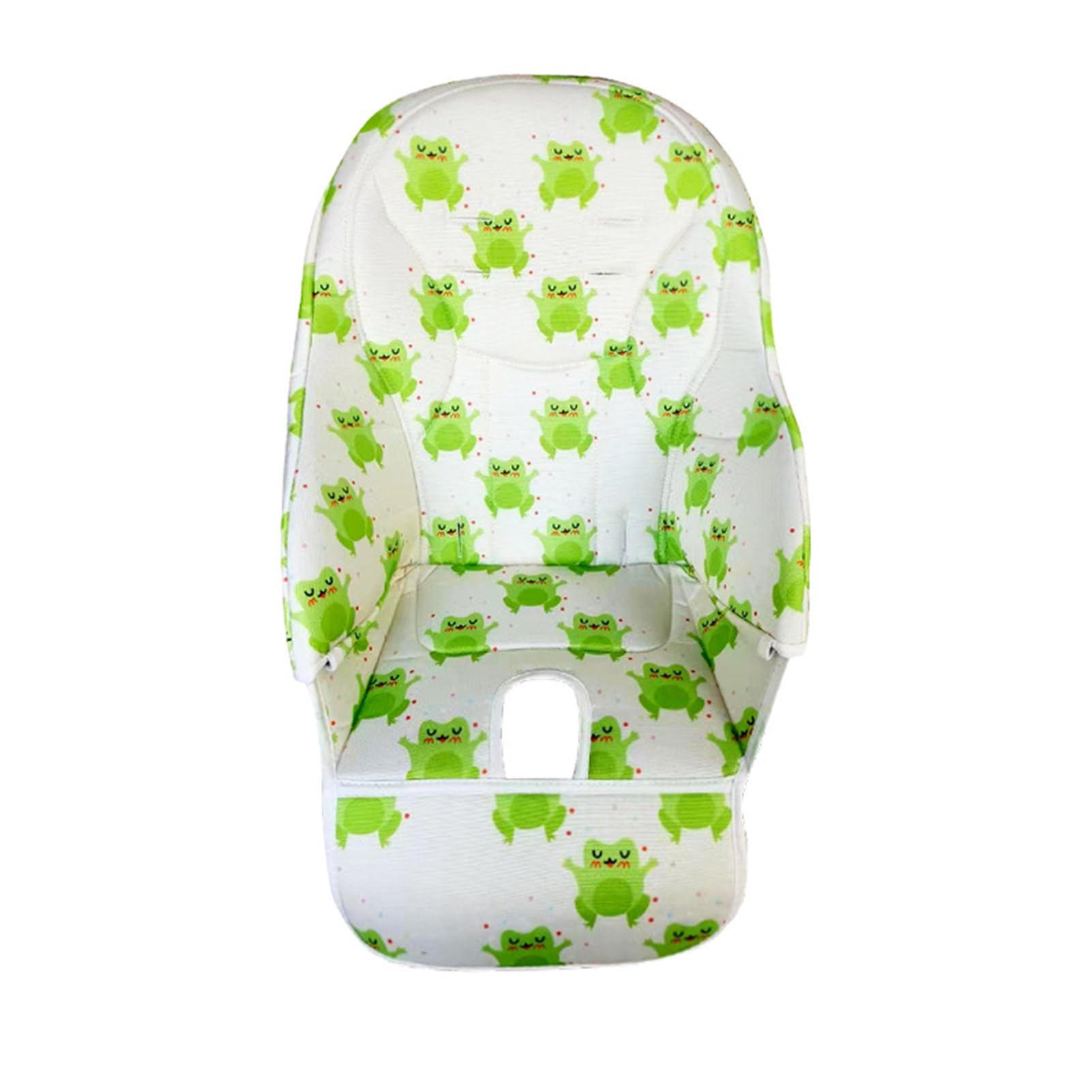 Cojín de asiento suave y duradero para tronas. Fácil de limpiar. Compatible con tela Oxford. Disfrute de la instalación de la trona, rana