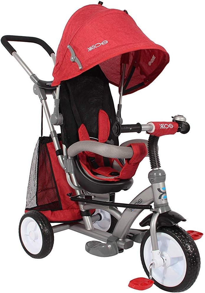 Trackpack Limited RideonToys4u Easy Steer Pedal Buggy Trike With Reversible Seat Red Ages 18 Months+