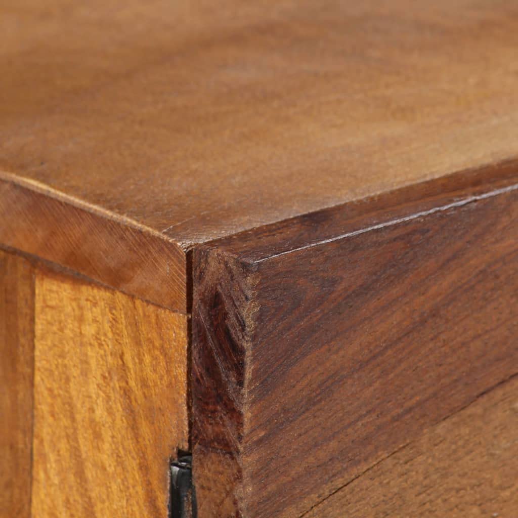 Kredens z litego drewna z litego drewna, 110 x 30 x 75 cm, klatka schodowa, szafka na korytarz, szafka komodowa, szafka na pranie do sypialni