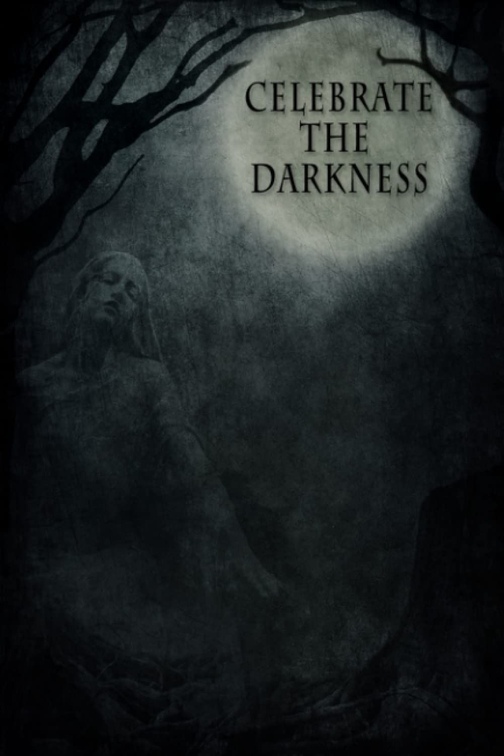 Celebrate The Darkness - Goth Journal - 100 Page, lined notebook Journal.