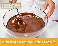 Vista 6 de Cape Crystal Polvo de lecitina de girasol 100% natural y sin gluten. Es la alternativa vegana y sin OMG al polvo de lecitina de soja (2 onzas)