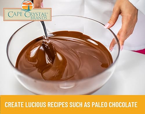 Miniatura 6 de Cape Crystal Polvo de lecitina de girasol 100% natural y sin gluten. Es la alternativa vegana y sin OMG al polvo de lecitina de soja (2 onzas)