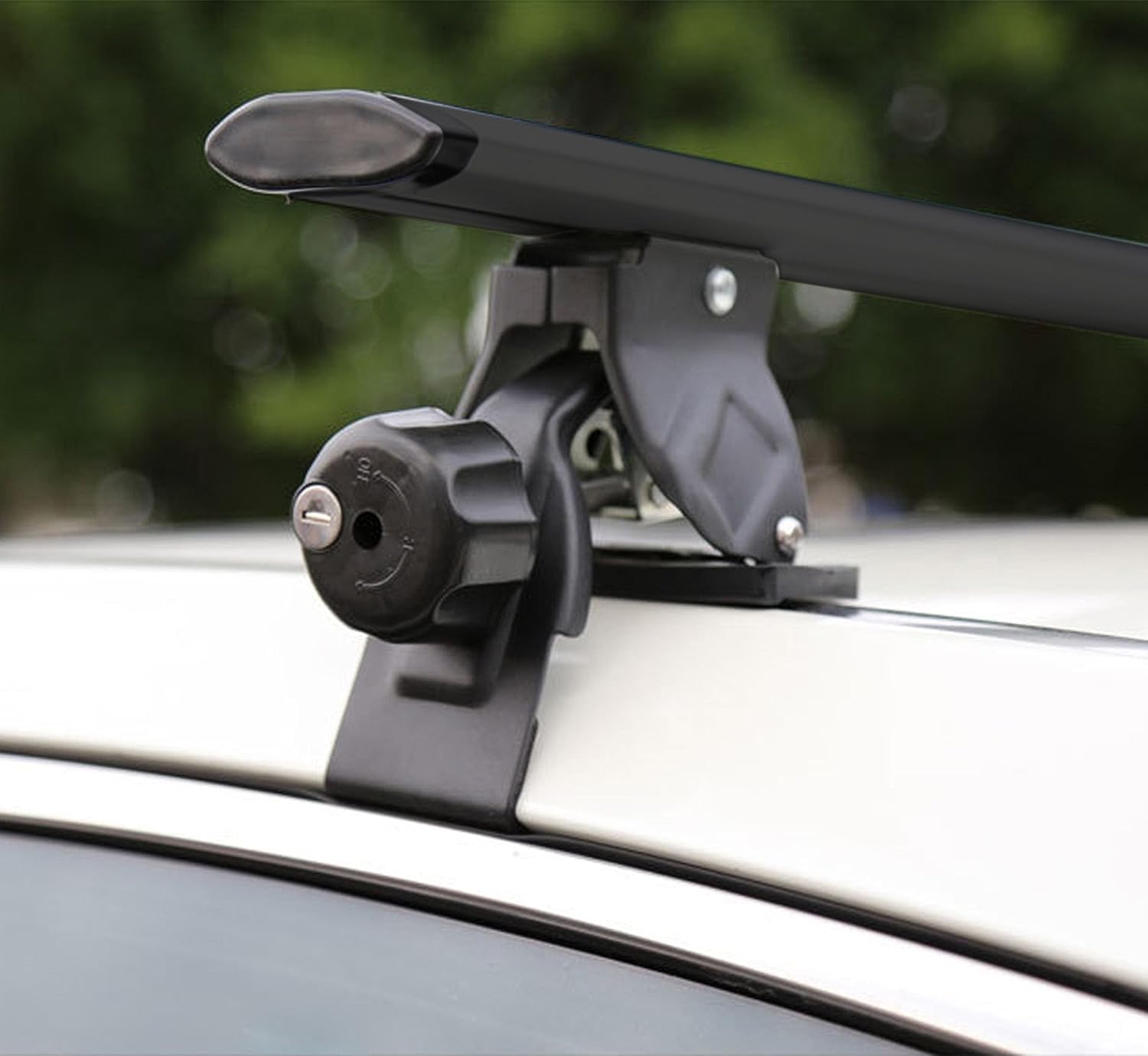 Auto Accessori Lupex - Barre da tetto portapacchi universali 140cm per auto Omologate, per tetto liscio senza rail, adatte per vari modelli 130-140 cm