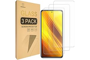 Mr.Shield [3-Pack] Glass Screen Protector Designed For Poco X3 GT Unlocked