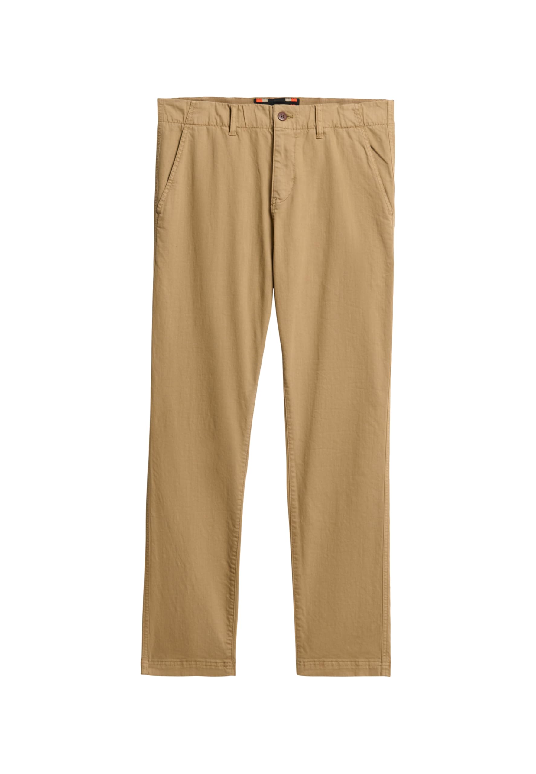 Superdry Men's American Beige International Chino Trousers, 32 W/32 L
