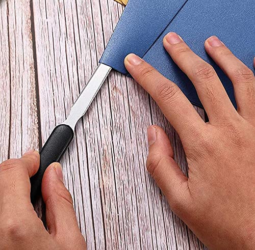 Office Letter Opener Stainless Steel 3Pcs Envelope Openers Lightweight Mail Slitters Letter Knives For Office Home Supplies #TOP3