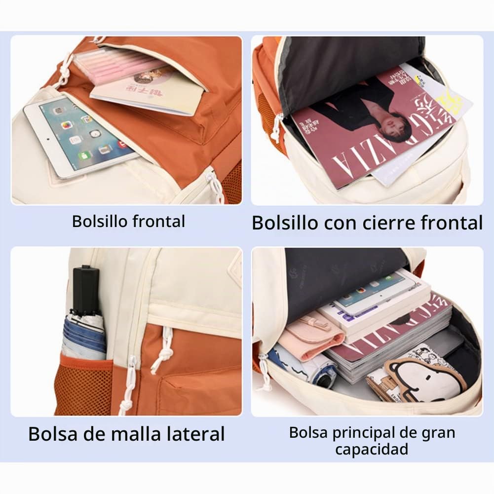 Mochilas Escolares con Ruedas, Mochila Trolley Escuela Primaria Niñas Niño Mochila Carro para Estudiantes (Negro)