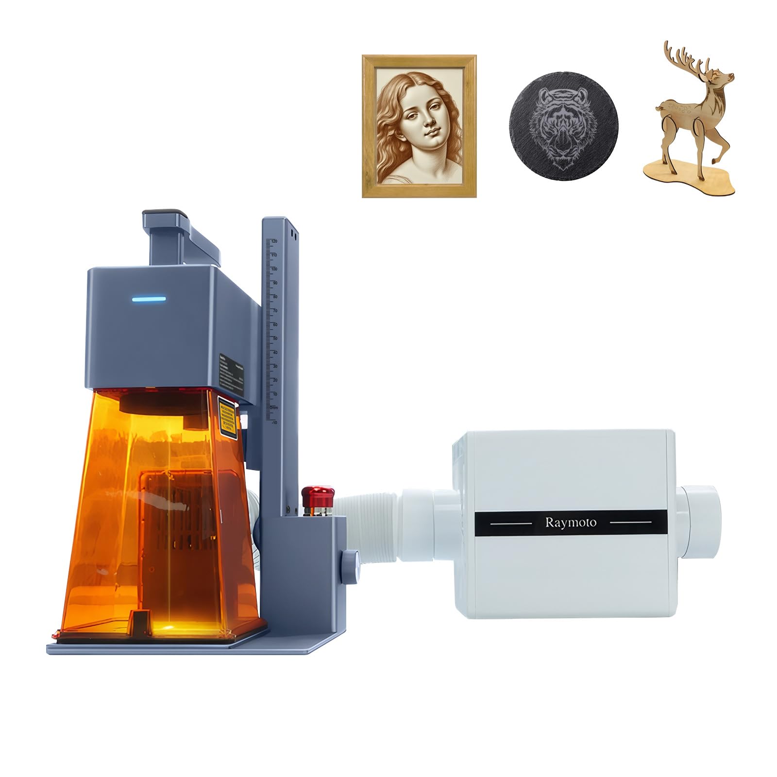 Amazon | R1 PRO 20W レーザー彫刻機（空気清浄機付き）、ポータブル