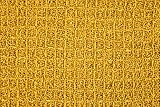 Emma Barclay Honeycomb – Überwurfdecke aus recycelter Baumwolle mit Schlichter Waffelstruktur für Stuhl, Sofa und Sofa in Ocker – 50 x 60 (127 x 152 cm)
