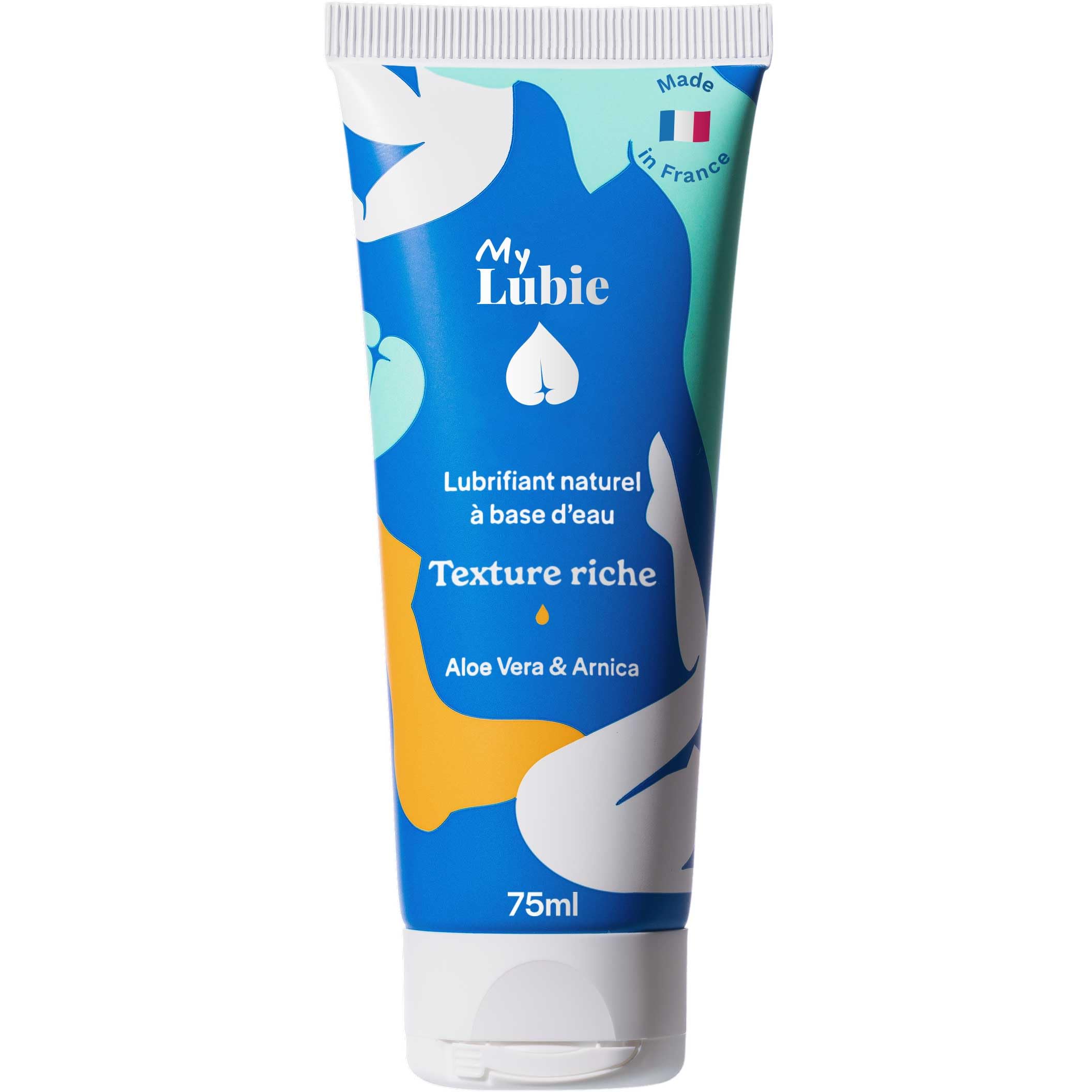 MY LUBIE Lubrifiant Naturel Base d’Eau Riche avec Aloe Vera & Arnica 75 ml Lubrifiant Vegan...