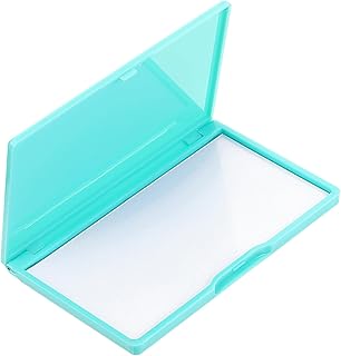 Piriuuo Magnetic Needle Case, Sewing Needle Holder Rectangle Magnetic Needles Holder Portable Sewing Needles Box Sewings Supplies for Pin Holders Organizer (Light Green)