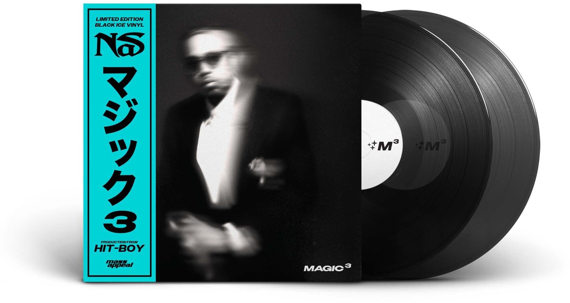 米2LP Nas Magic 3 (Black Ice Vinyl) MSAP161LPBK Mass Appeal 未開封 /00520 Magic 3[LTD/Black Ice Colored Vinyl] NAS [LP record] 197189935473