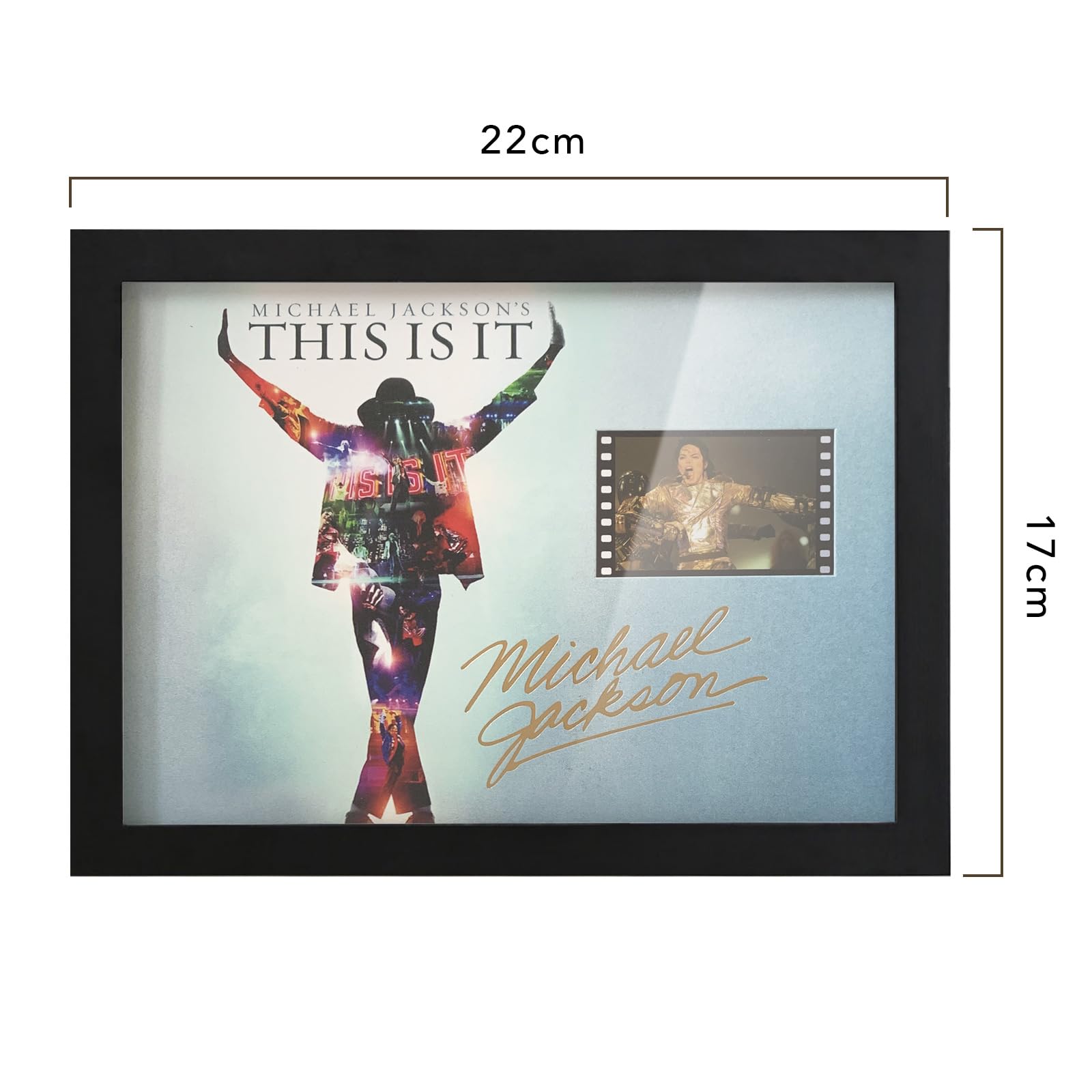 MichaelJacksonスワロフスキー絵 veratwo Michael Signed Jackson Framed Photo Gifts 8x6 Inches with