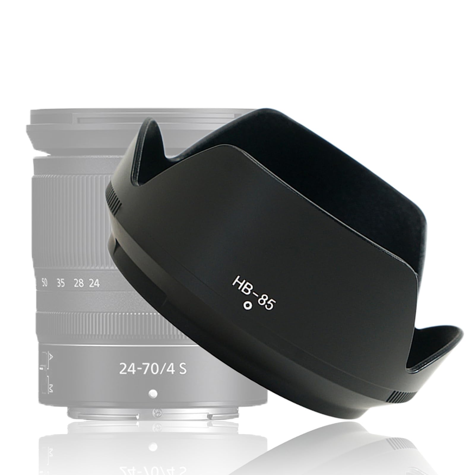 Amazon | 【HB-85 互換】 ニコン HB-85 レンズフード互換 Nikkor Z 24